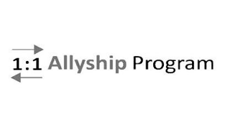 1:1 ALLYSHIP PROGRAM logo