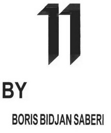 11 BY BORIS BIDJAN SABERI logo