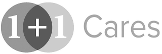 1+1 CARES logo