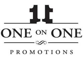 11 ONE ON ONE PROMOTIONS logo