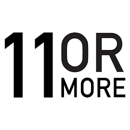 11 OR MORE logo