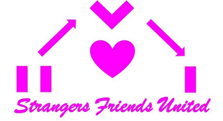 11 V 1 STRANGERS FRIENDS UNITED logo