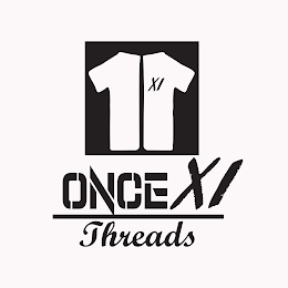 11 XI ONCE XI THREADS logo