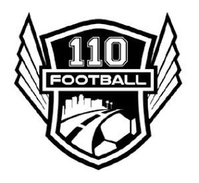 110 FOOTBALL logo