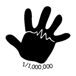 1/1,000,000 logo