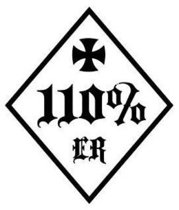 110%ER logo