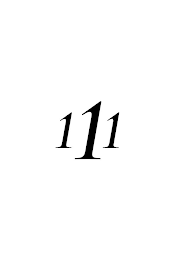111 logo