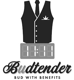 11:11 BUDTENDER BUD WITH BENEFITS logo