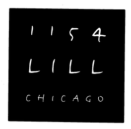 1154 LILL CHICAGO logo