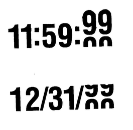 11:59:99 12/31/99 logo