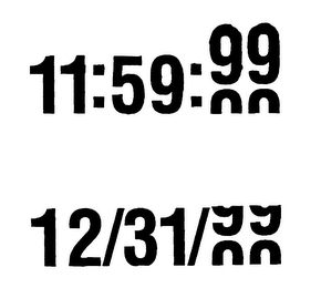 11:59:99 12/31/99 logo