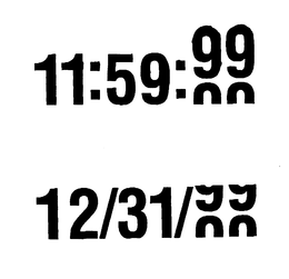 11:59:99/12/31/99 logo