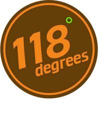 118° DEGREES logo