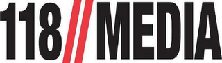 118 MEDIA logo