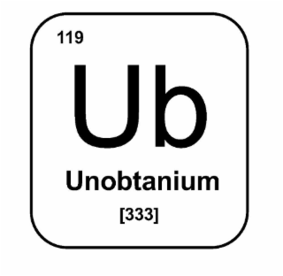 119 UB UNOBTANIUM [333] logo