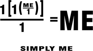 1[1(ME 1)] 1 = ME SIMPLY ME logo