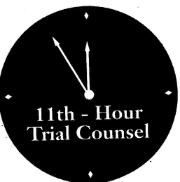 11TH - HOUR TRIAL COUNSEL logo
