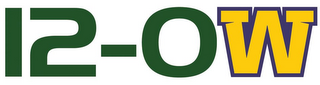 12-0W logo