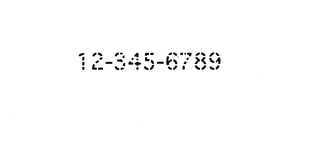 12-345-6789 logo