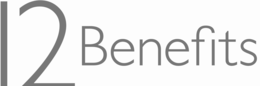 12 BENEFITS logo