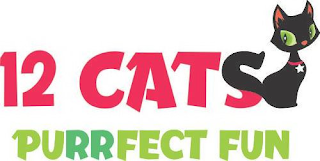 12 CATS PURRFECT FUN logo