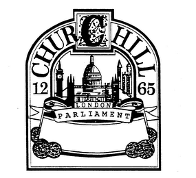 12 CHURCHILL 65 LONDON PARLIAMENT logo
