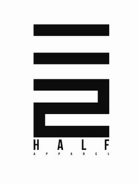 1/2 HALF APPAREL logo