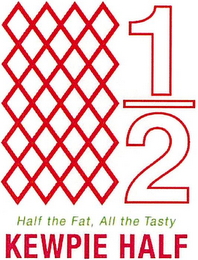 1/2 HALF THE FAT, ALL THE TASTY KEWPIE HALF logo