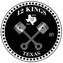 12 KINGS TEXAS 12 RANCH ROAD CC logo