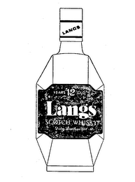 12 LANGS SCOTCH WHISKY LONG BROTHERS LTD. logo