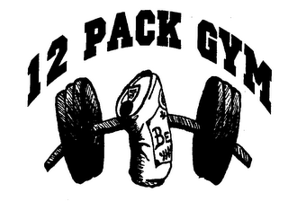 12 PACK GYM logo