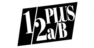 1/2 PLUS A/B logo