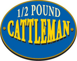 1/2 POUND CATTLEMAN logo