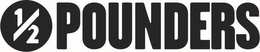 1/2 POUNDERS logo