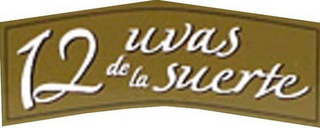 12 UVAS DE LA SUERTE logo