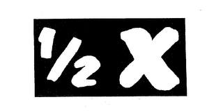 1/2 X logo