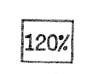 120% logo