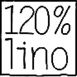 120% LINO logo