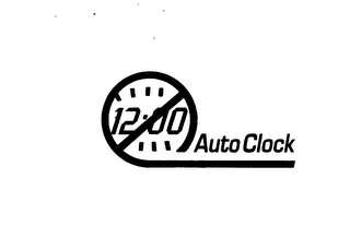 12:00 AUTO CLOCK logo