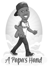 1200 PAPA A PAPA'S HAND logo