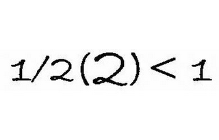 1/2(2) < 1 logo