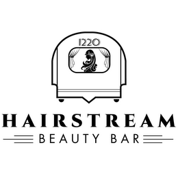 1220 HAIRSTREAM BEAUTY BAR logo