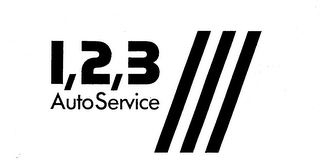 1,2,3 AUTOSERVICE logo