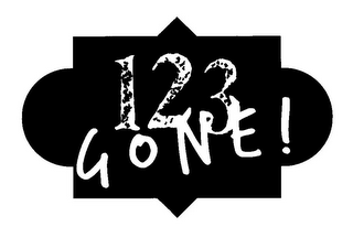 123 GONE! logo