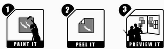 123 PAINT IT PEEL IT PREVIEW IT logo