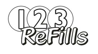 123 REFILLS logo