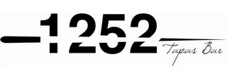 1252 TAPAS BAR logo