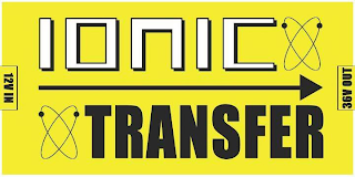 12V IN IONIC TRANSFER 36V OUT logo
