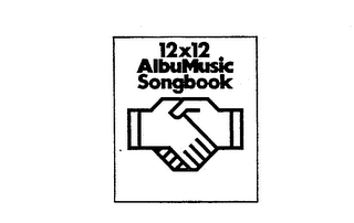 12X12 ALBUMUSIC SONGBOOK logo