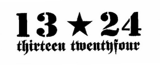 13 24 THIRTEEN TWENTYFOUR logo